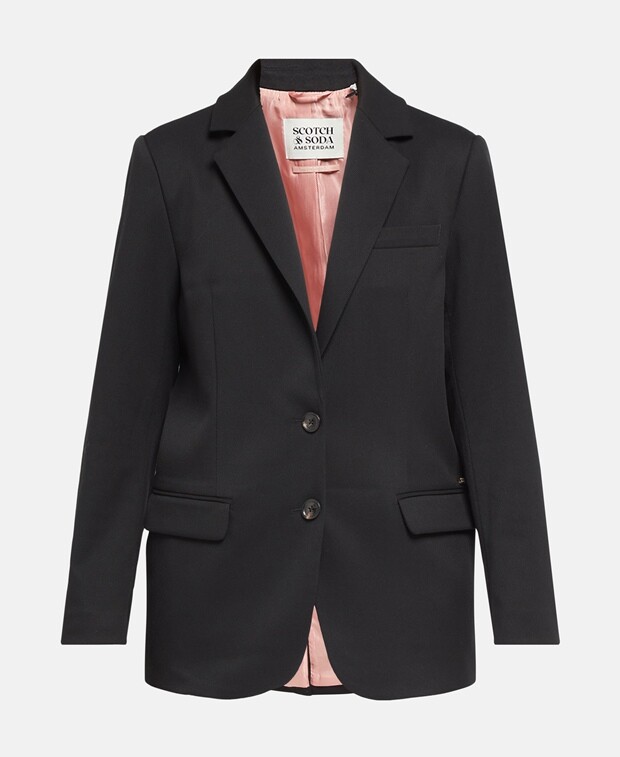 

Блейзер Scotch & Soda, цвет Caviar Black
