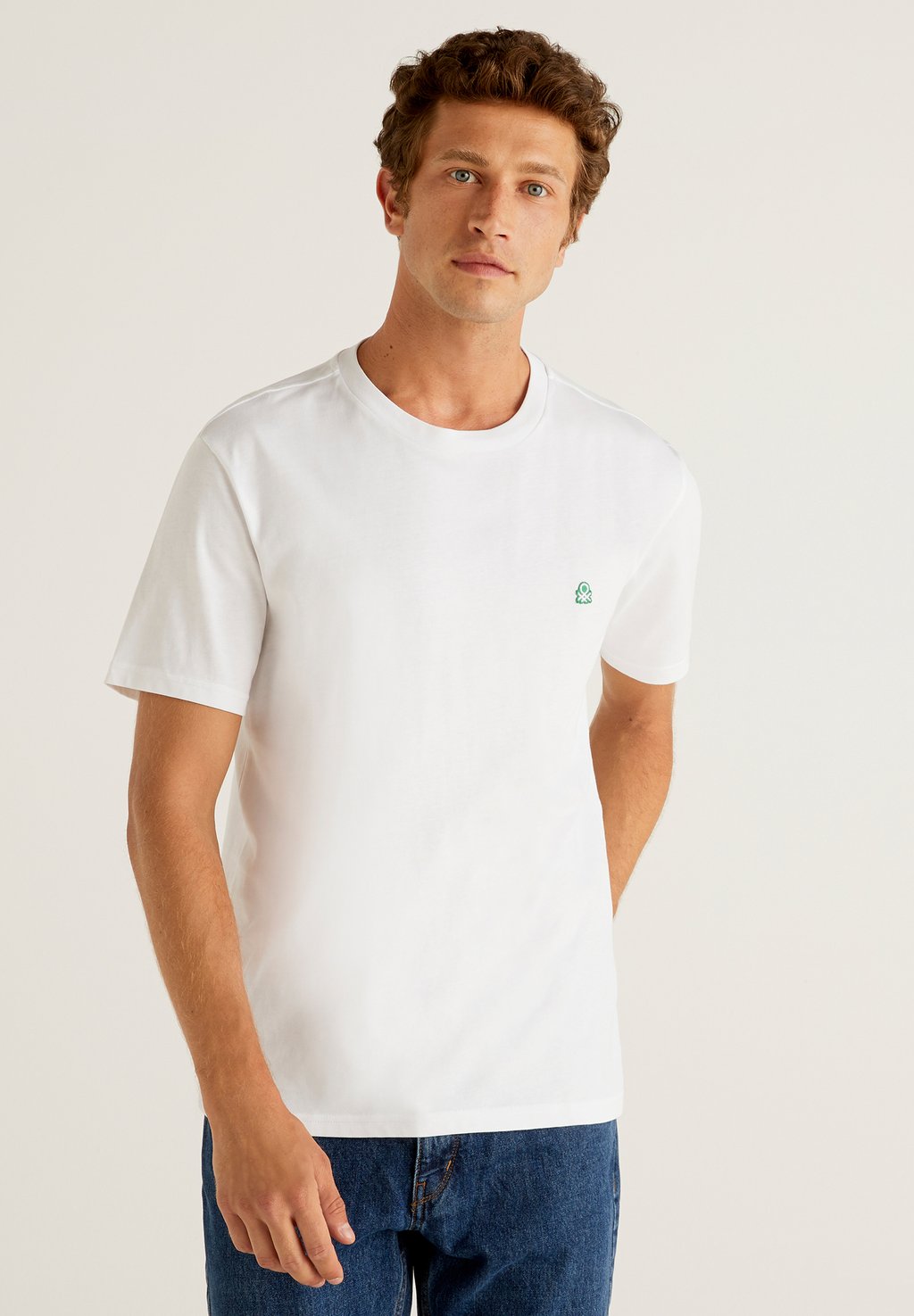 Базовая футболка United Colors of Benetton, белый