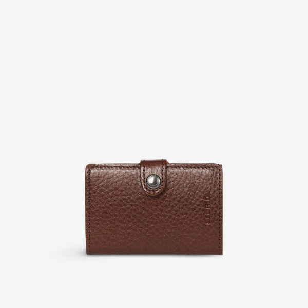 

Визитница Veg Miniwallet из кожи и металла Secrid, коричневый