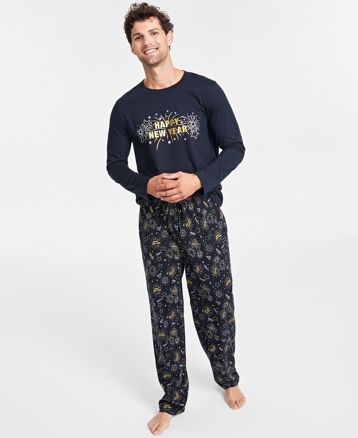 

Мужской новогодний пижамный комплект Family Pajamas
