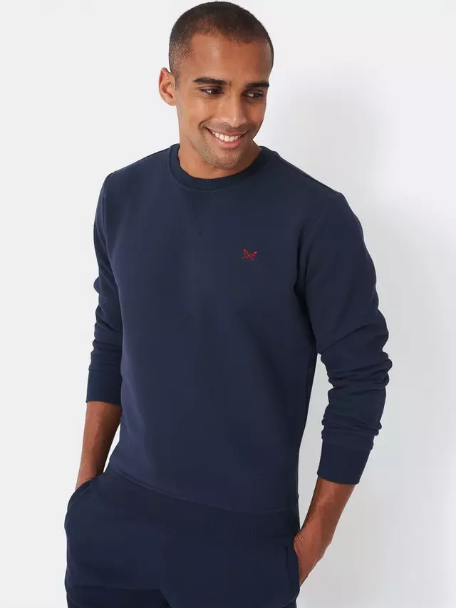 

Толстовка Crew Clothing Logo, цвет dark blue