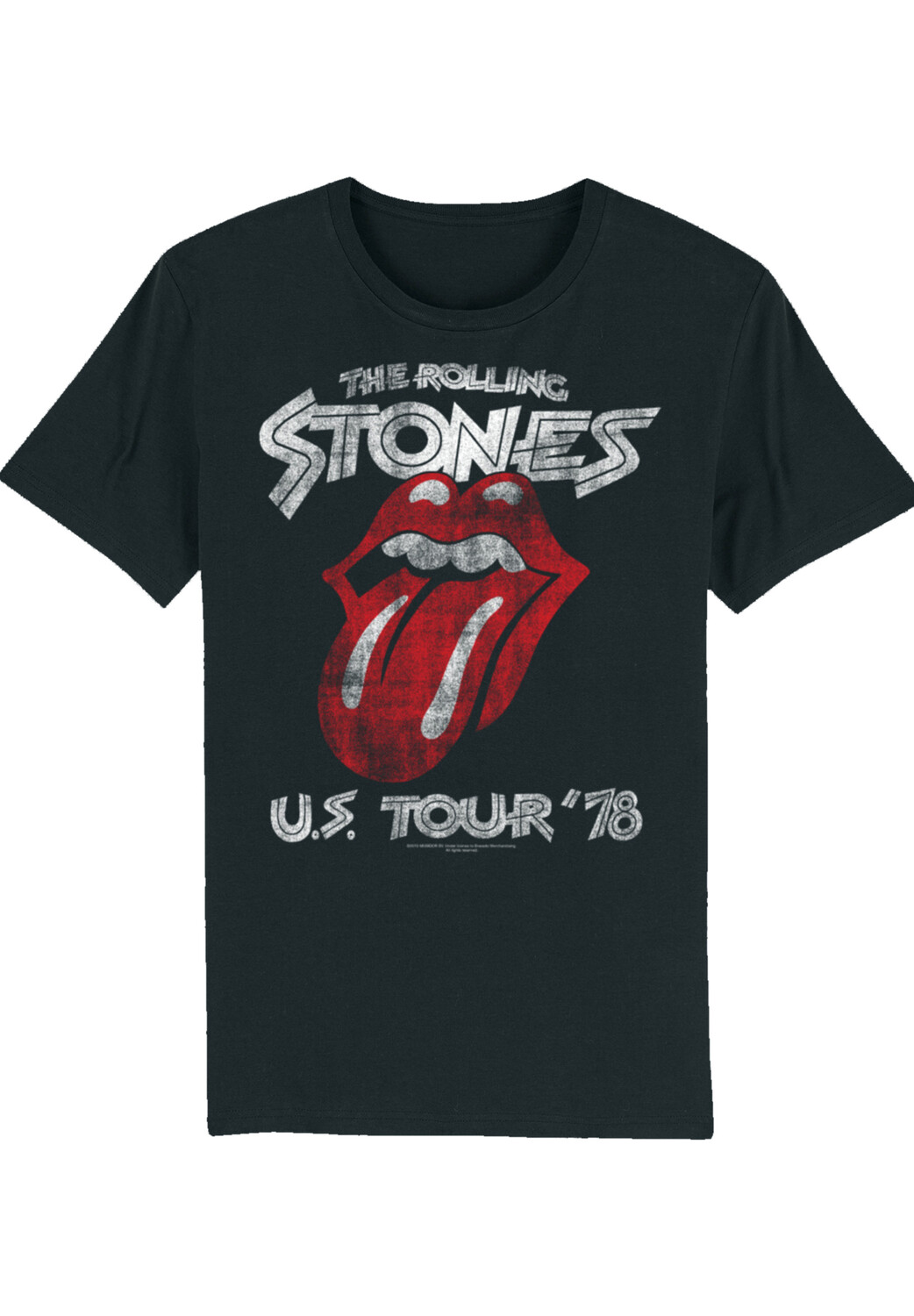

Футболка F4NT4STIC The Rolling Stones US Tour '78, черный