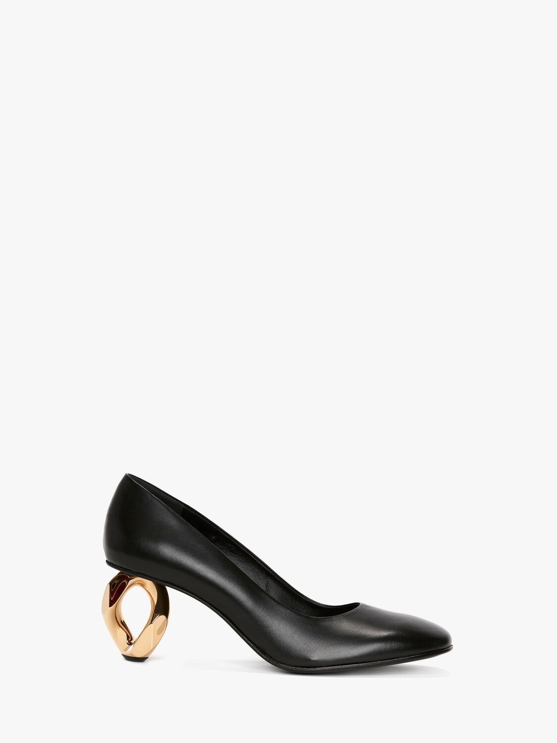 

Кожаные туфли на каблуке JW Anderson, черный