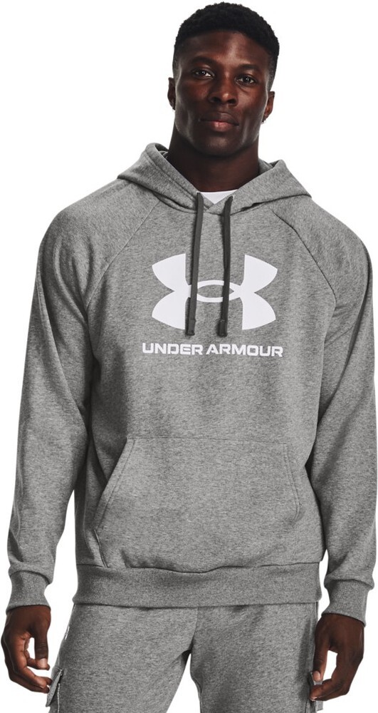 

Толстовка Under Armour Hoodie UA Rival Fleece Logo Hoodie, серый