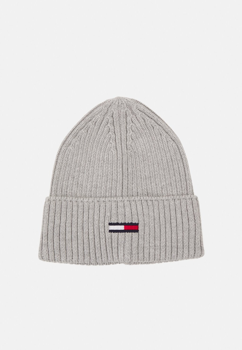 

Шапка FLAG BEANIE UNISEX Tommy Jeans, серый вереск