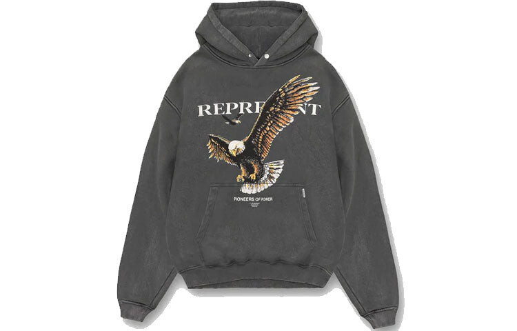 

Толстовка Represent Pioneers Of Power Vintage, серый
