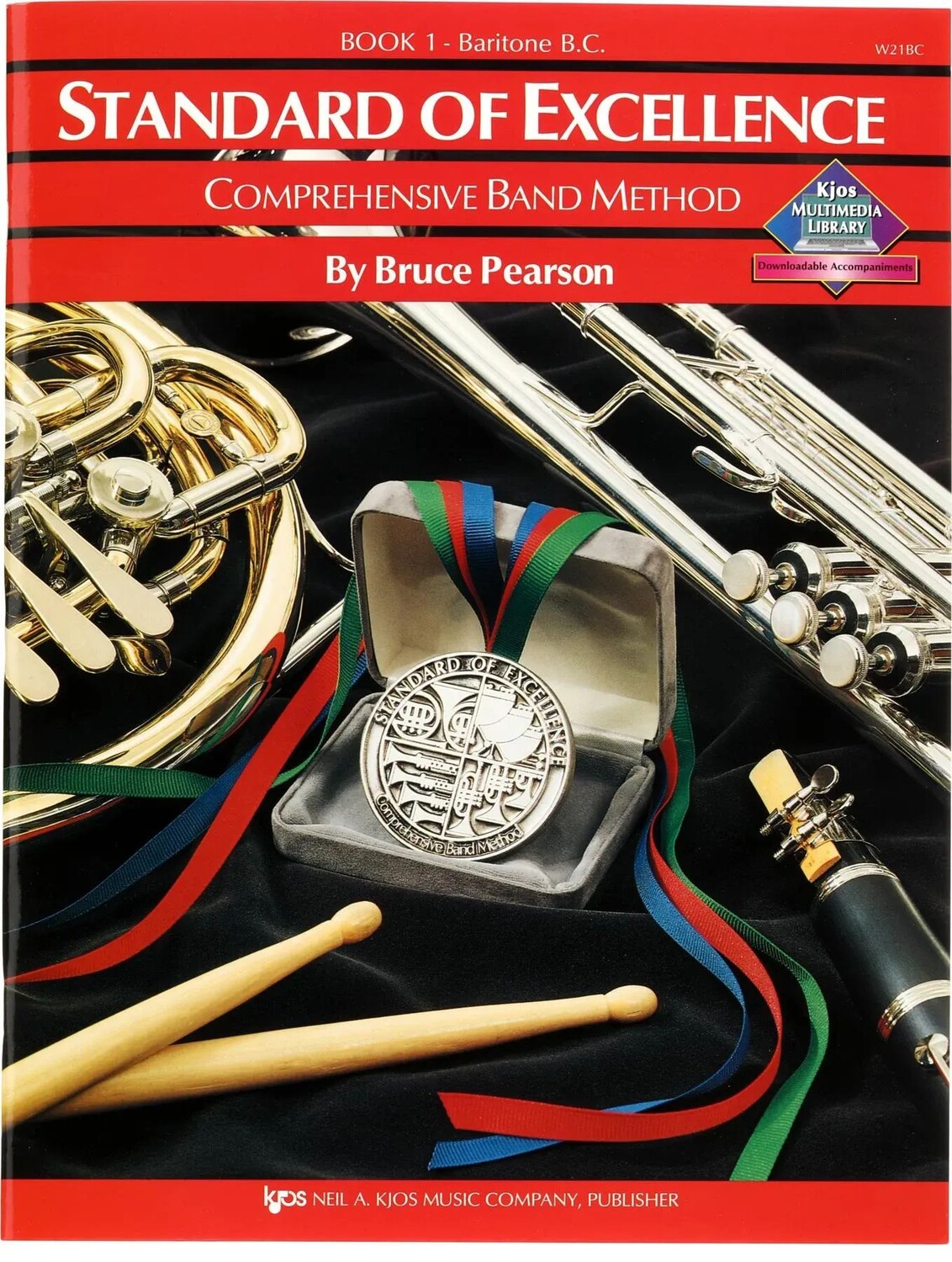 

Книга методов комплексного оркестра Kjos Standard of Excellence 1 - Баритон BC