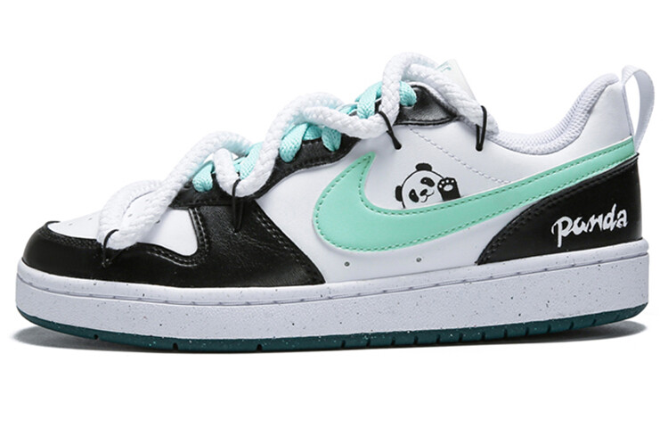 

Женские туфли для скейтбординга Nike Court Borough, Black/Green