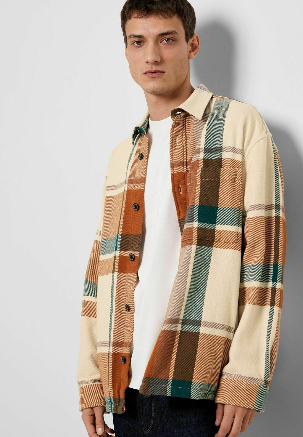 

Рубашка Selected Homme, цвет sugar almond