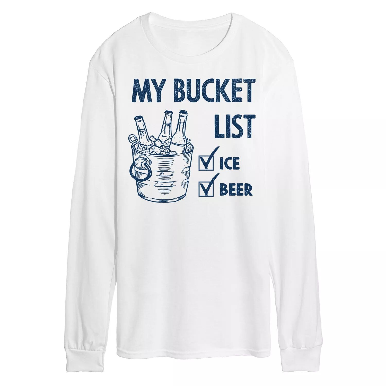 

Мужская футболка с рисунком "Bucket List" Licensed Character