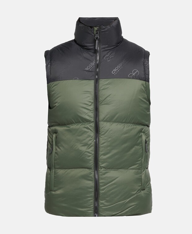 

Стеганый жилет Crosshatch, цвет Moss