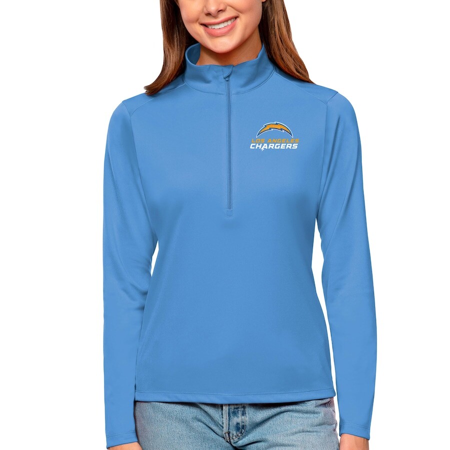 

Толстовка Antigua Los Angeles Chargers, синий