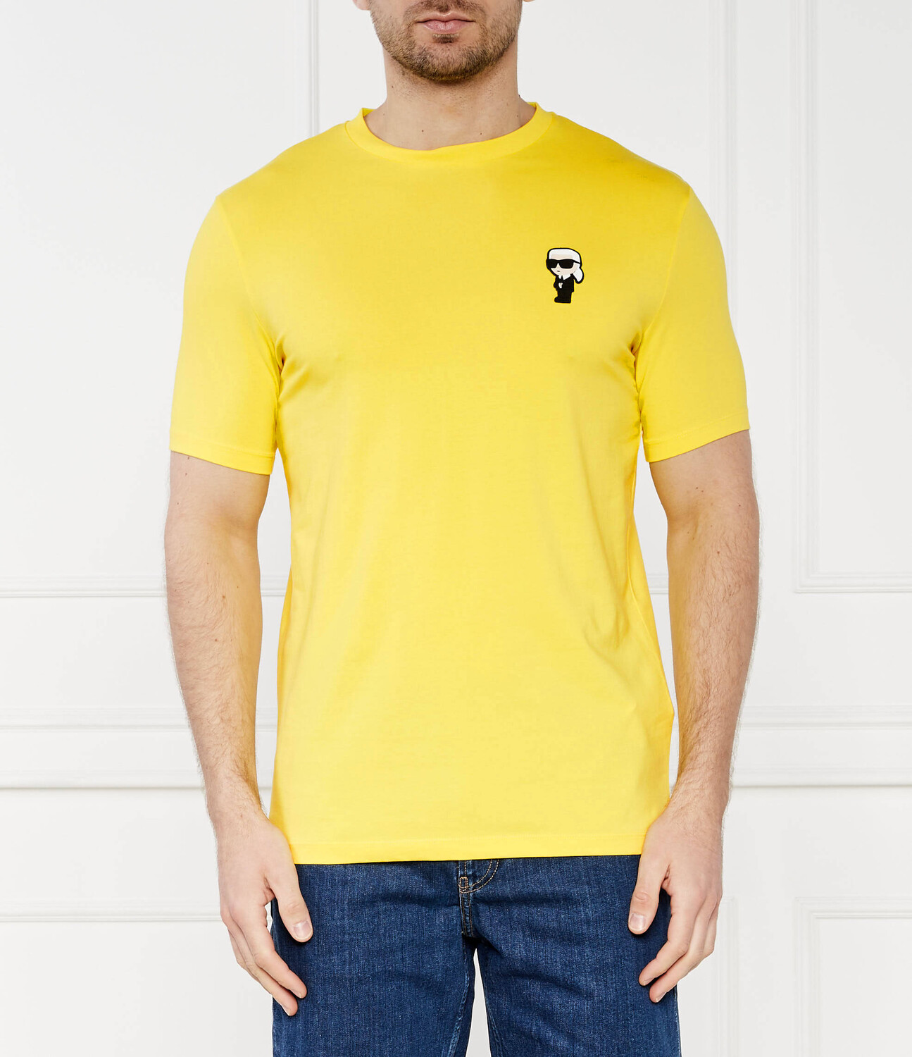 

Футболка Karl Lagerfeld Regular Fit stretch, желтый