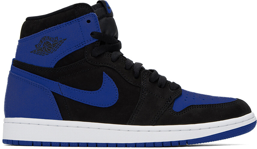

Черно-синие кроссовки Air Jordan 1 High OG Nike Jordan