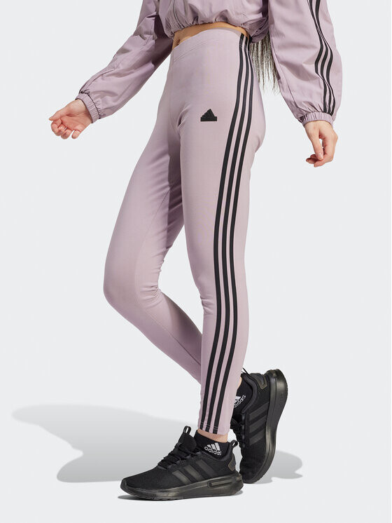 

Леггинсы Adidas, фиолетовый