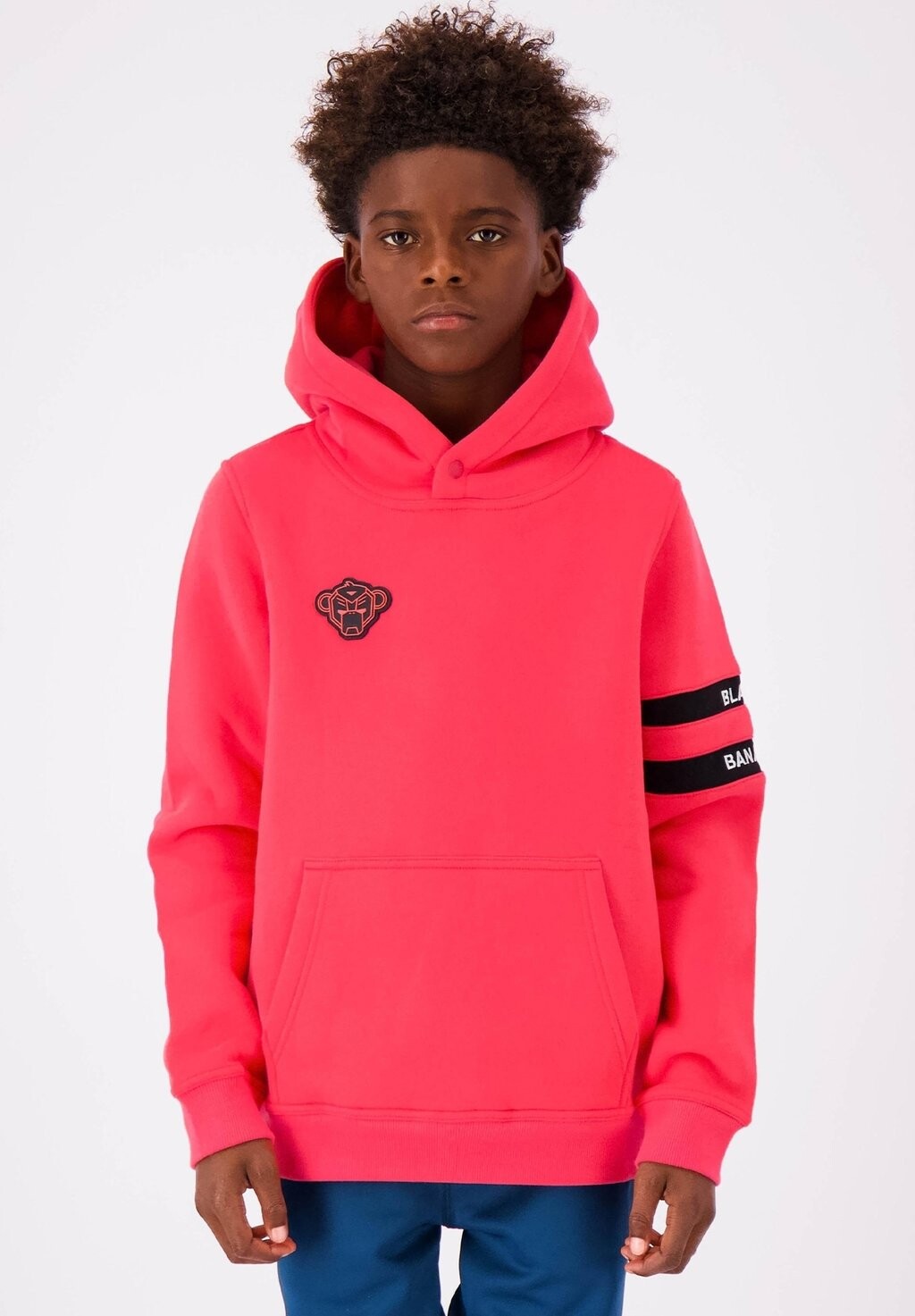 

Толстовка JR LIMIT Black Bananas, цвет neon red