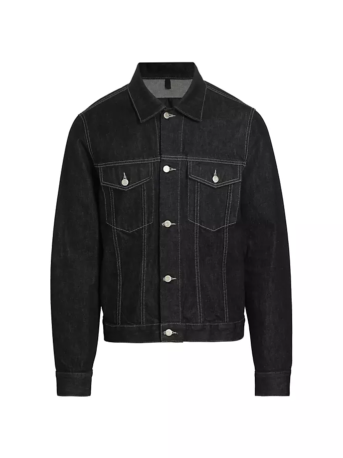 

Джинсовая куртка дальнобойщика Helmut Lang, цвет black rinse