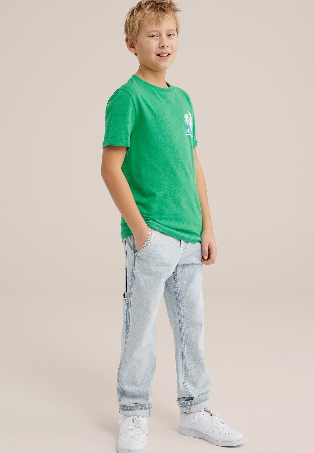 

Футболка с принтом WE Fashion, цвет green