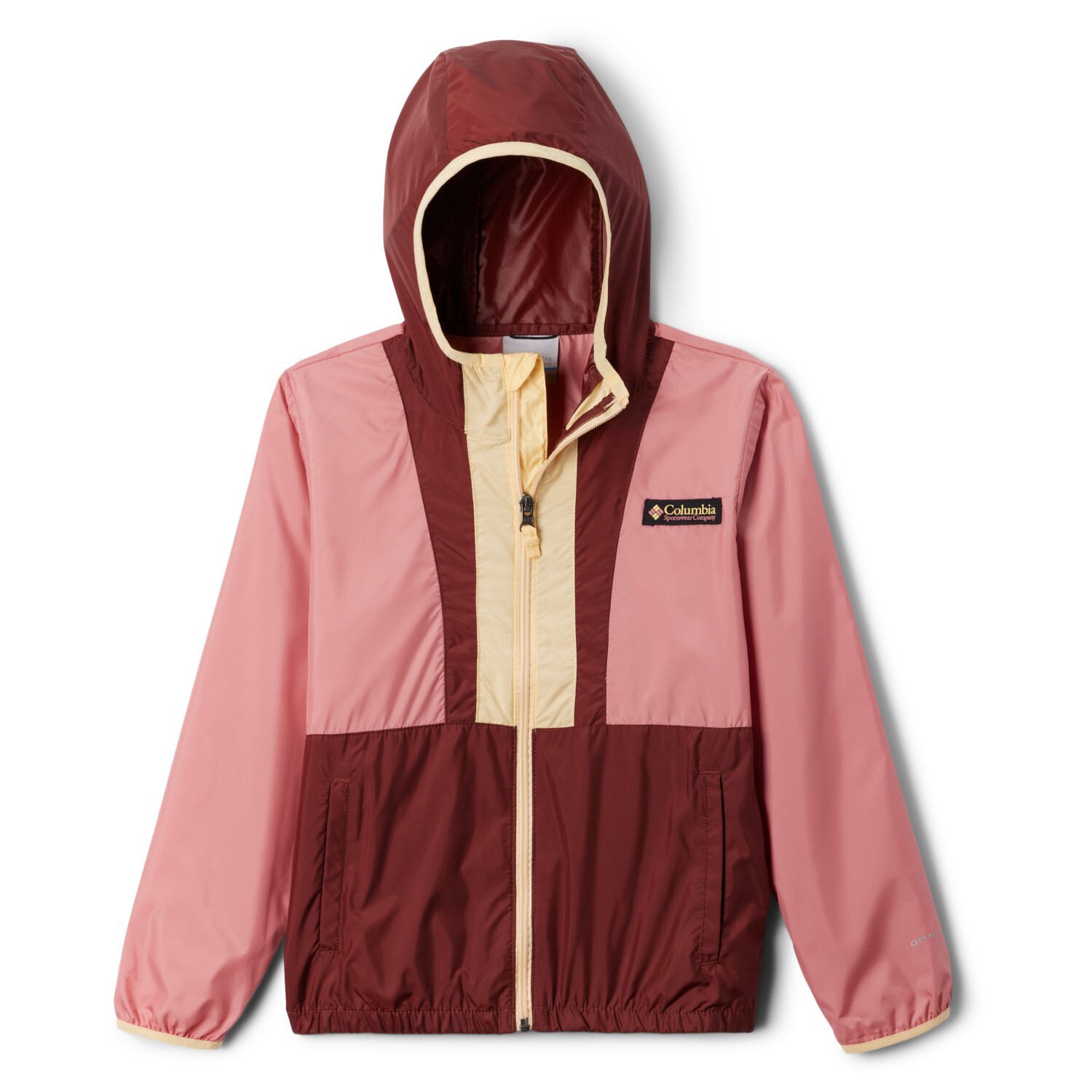 

Ветровка Columbia Kid's Back Bowl Hooded Windbreaker, цвет Ping Agave/Spice/Sunkissed