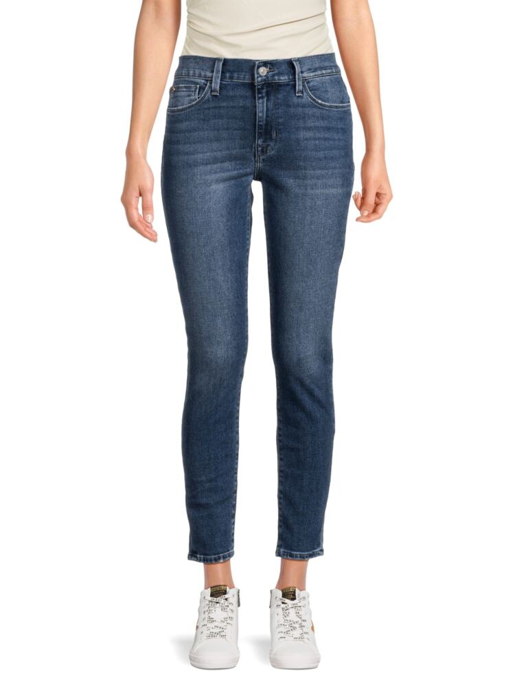 

Джинсы скинни Natalie с высокой посадкой Hudson, цвет Lace Blue