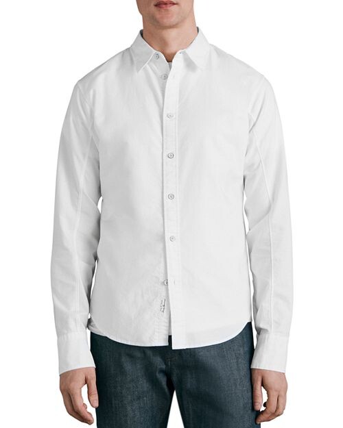 

Рубашка из оксфорда приталенного кроя rag & bone, цвет White