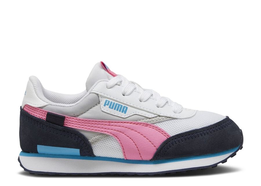 

Кроссовки Puma Future Rider Little Kid 'Splash - White Navy Pink', белый