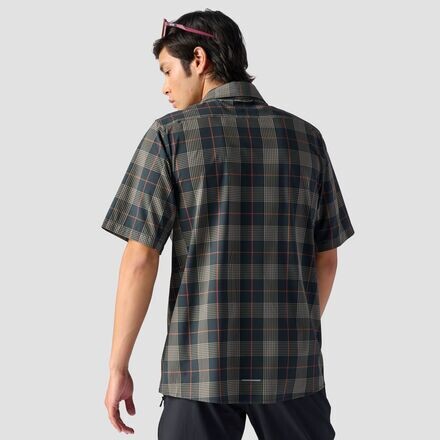 

Джерси MTB на пуговицах мужское Backcountry, цвет Black Plaid