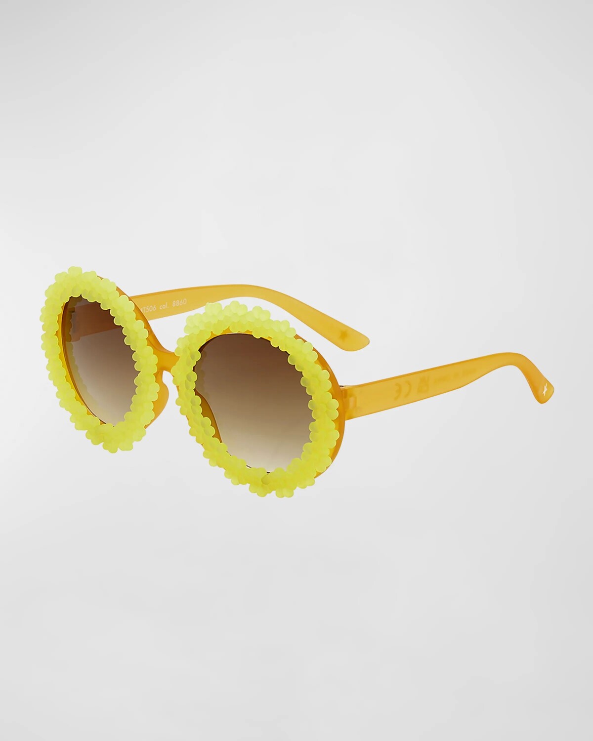

Глупые солнцезащитные очки для девочек Molo, цвет Sour Lemon