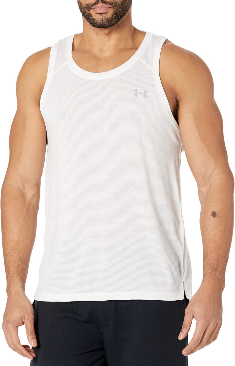 

Стрикер-синглет Under Armour, цвет White/White/Reflective