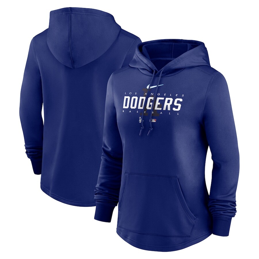 

Пуловер с капюшоном Nike Los Angeles Dodgers, роял