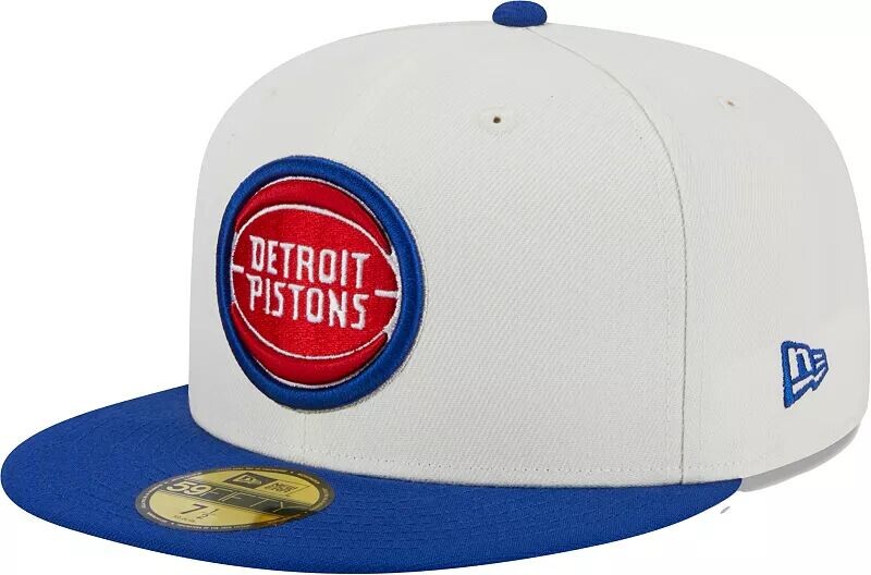 

Синяя регулируемая кепка New Era Detroit Pistons 59Fifty Retro