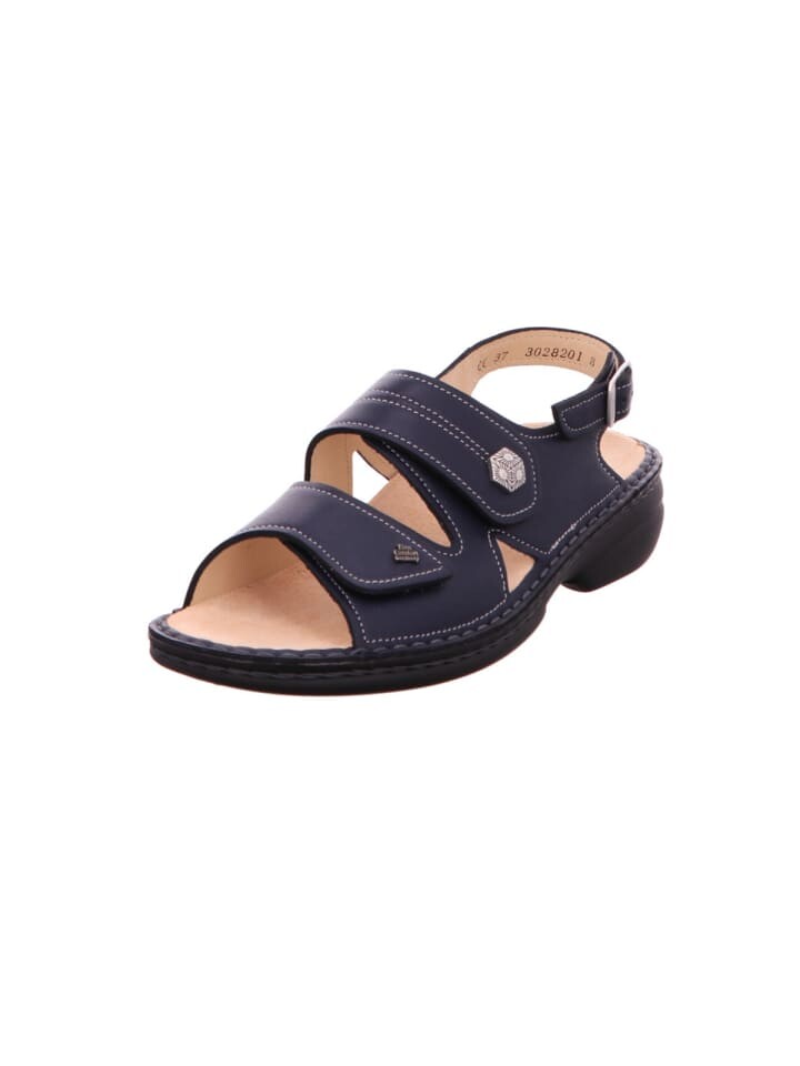 

Сандалии Finn Comfort Milos Atlantic Nube blau Sandale, синий