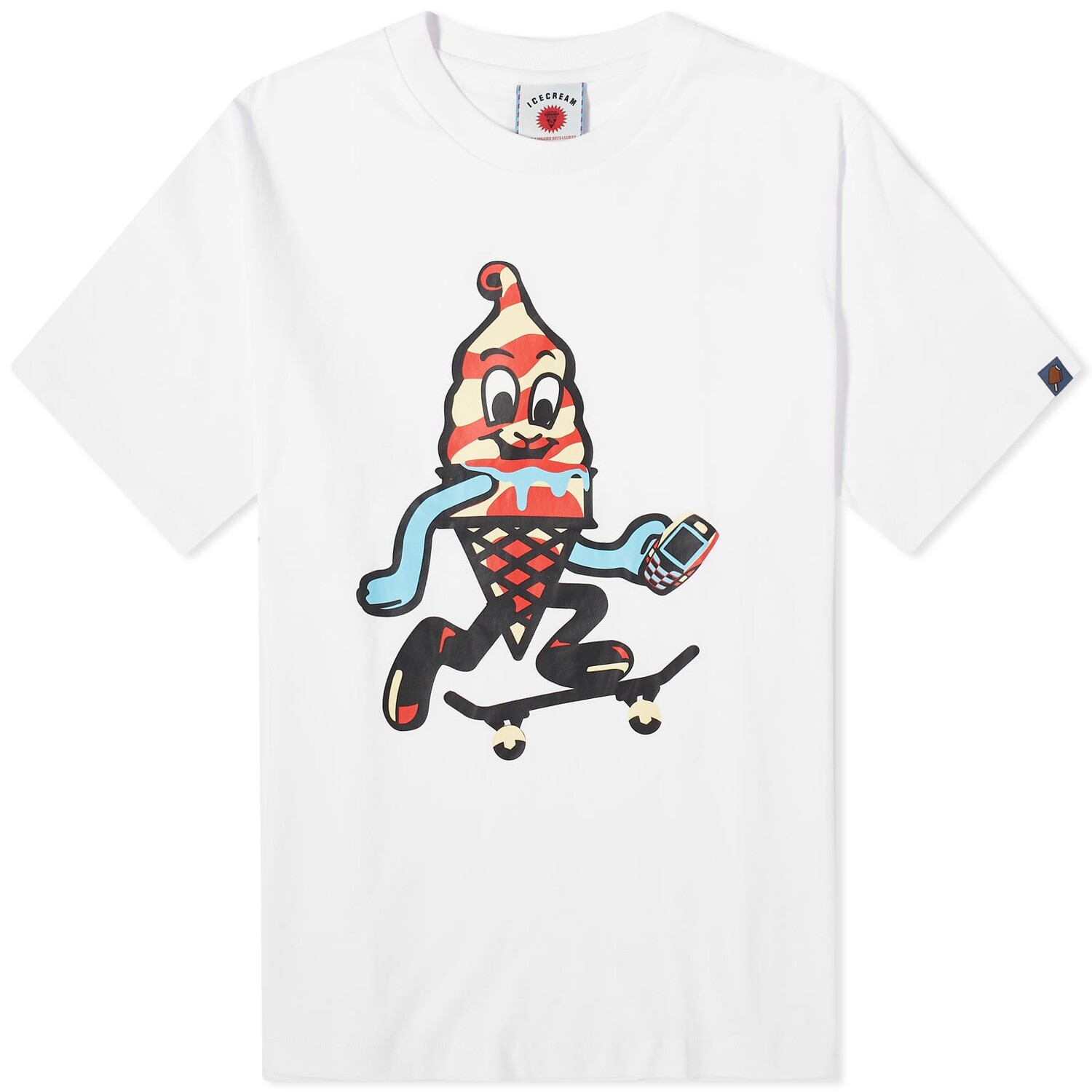 

Футболка Icecream Skate Cone, белый