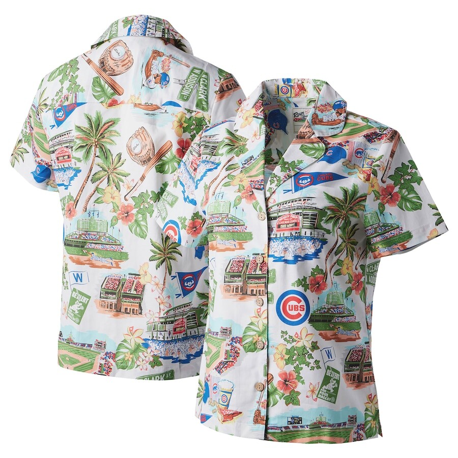 

Рубашка Reyn Spooner Chicago Cubs, белый