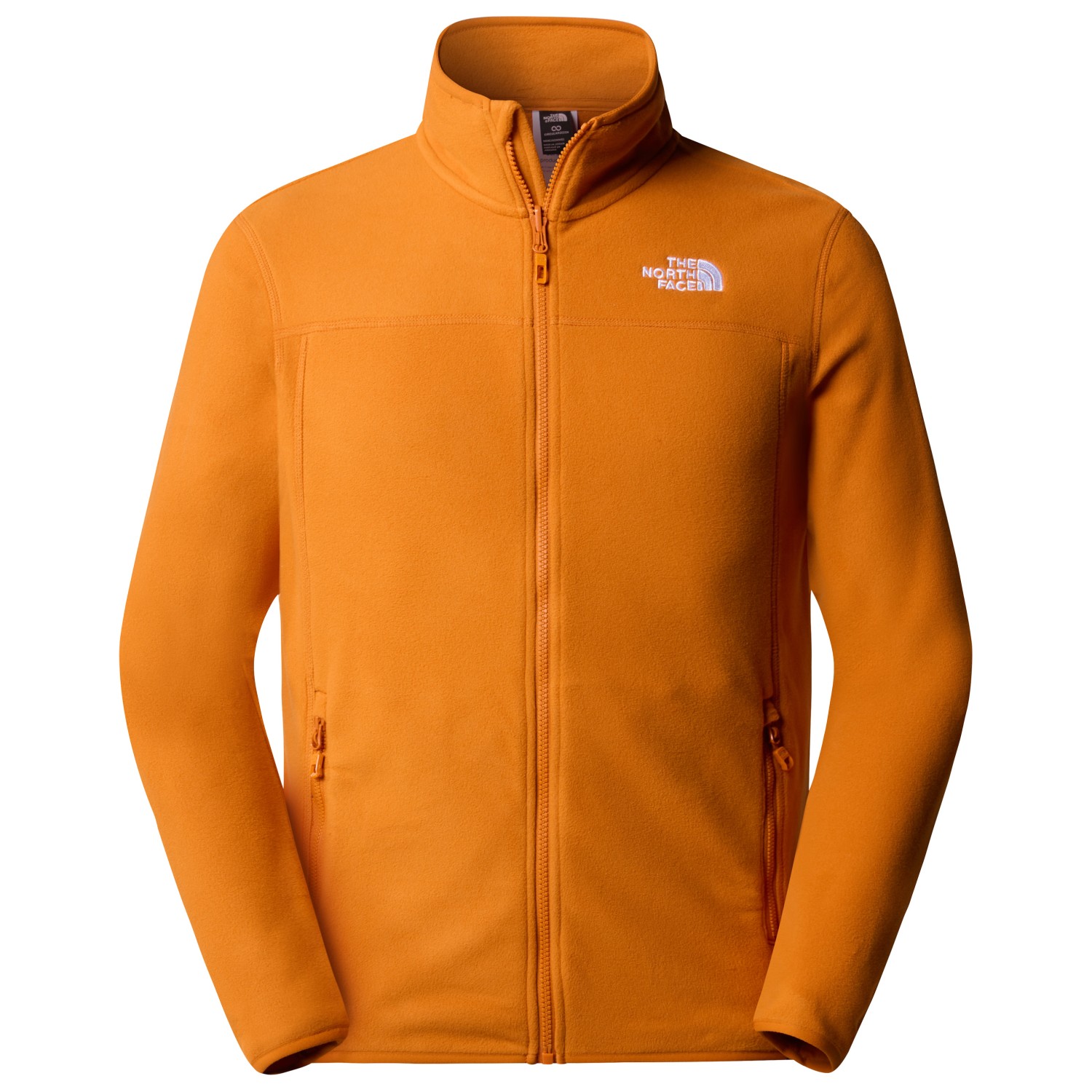 Флисовая жилетка The North Face 100 Glacier Full Zip, цвет Desert Rust куртка мужская north оранжевый неон размер xs