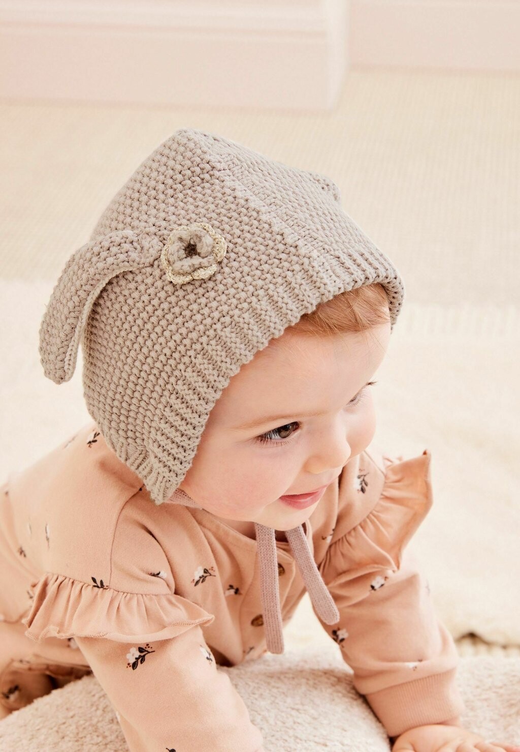 

Шапка Bunny Bonnet Next, цвет chocolate brown