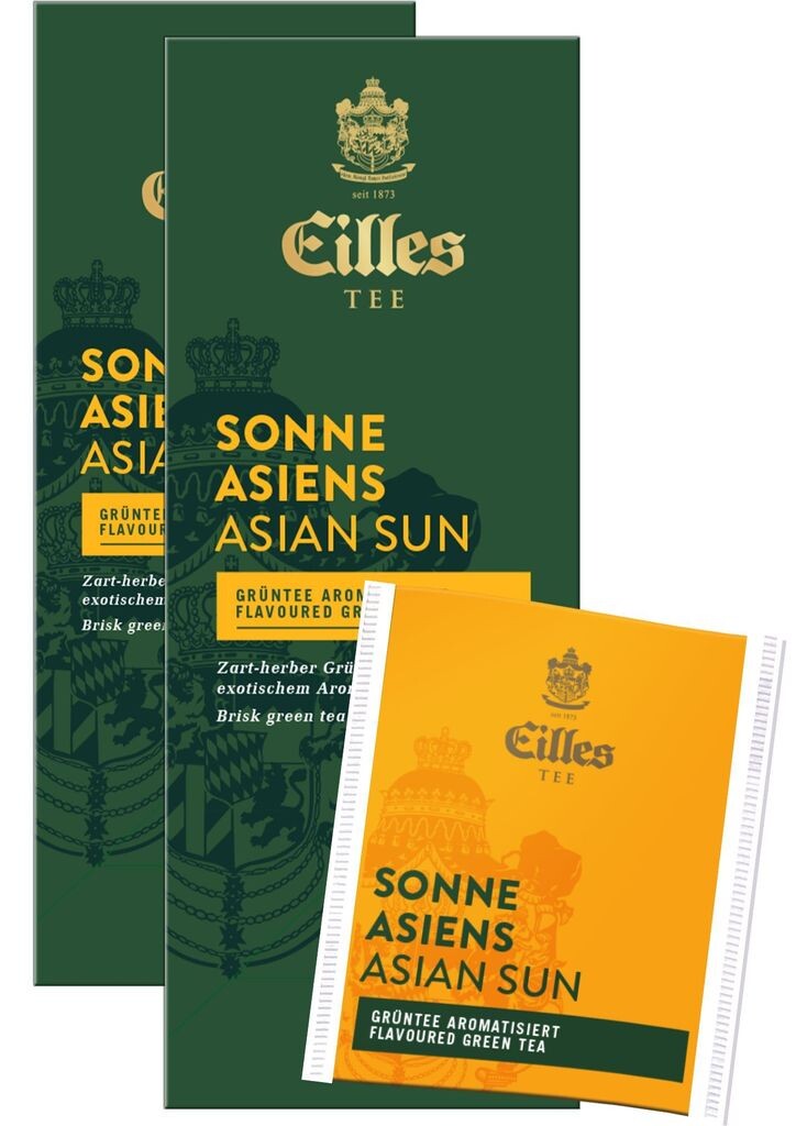 

Чайные пакетики EILLES TEE SUN ASIA, эконом-упаковка, коробка 2x25