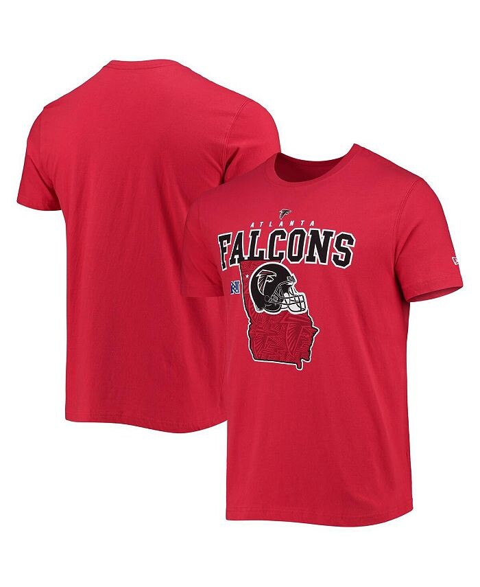 

Мужская красная футболка Atlanta Falcons Local Pack New Era, красный