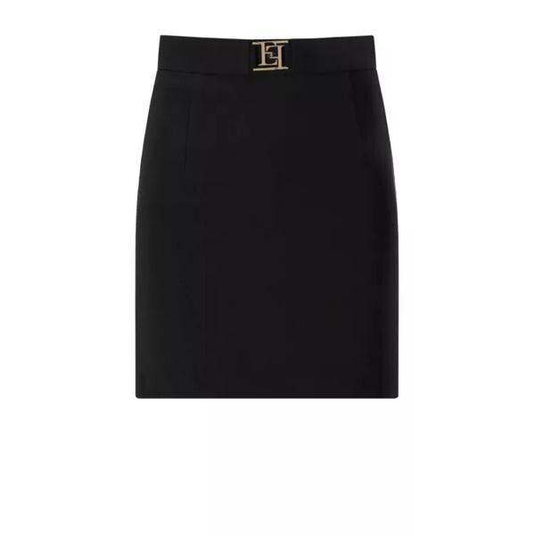 

Юбка mini skirt Elisabetta Franchi, черный