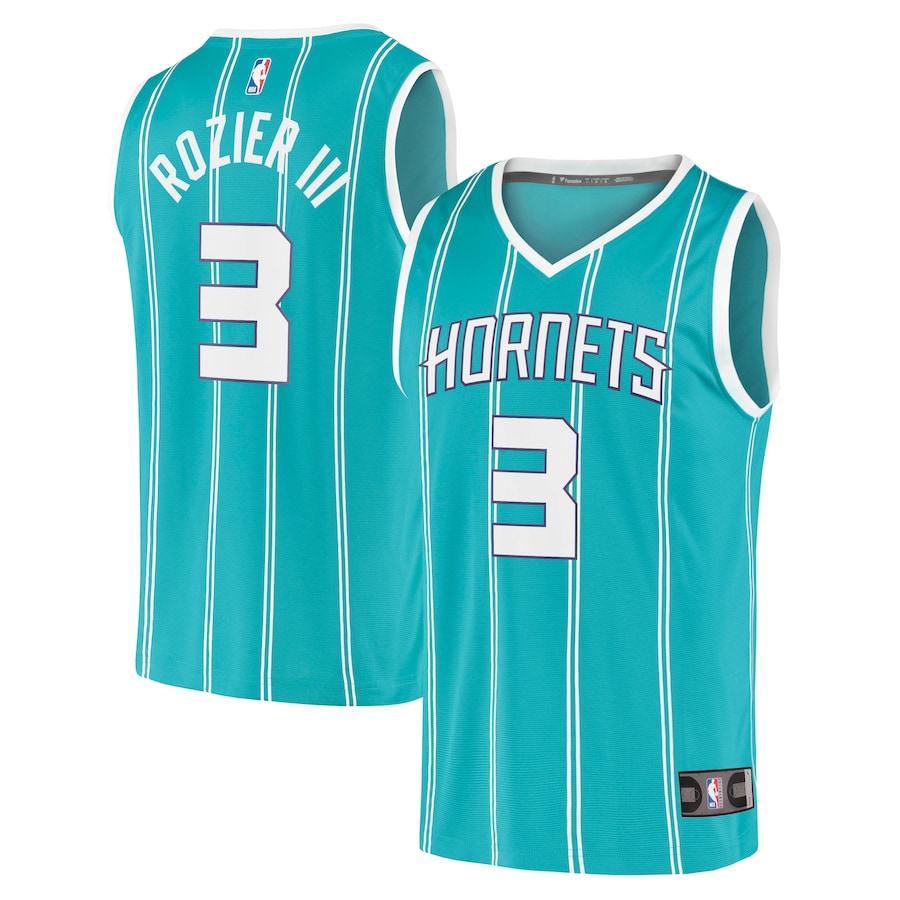 

Джерси Fanatics Branded Charlotte Hornets, бирюзовый