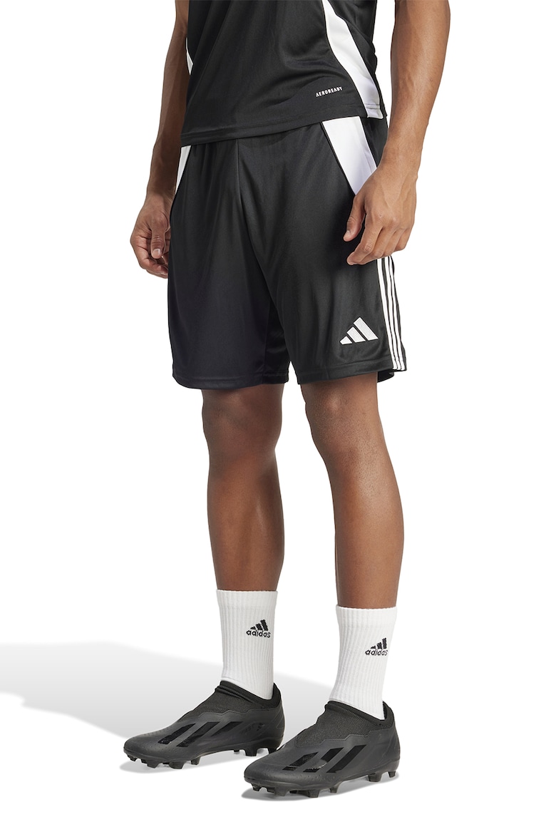 Футбольные шорты с логотипом Adidas Performance, черный