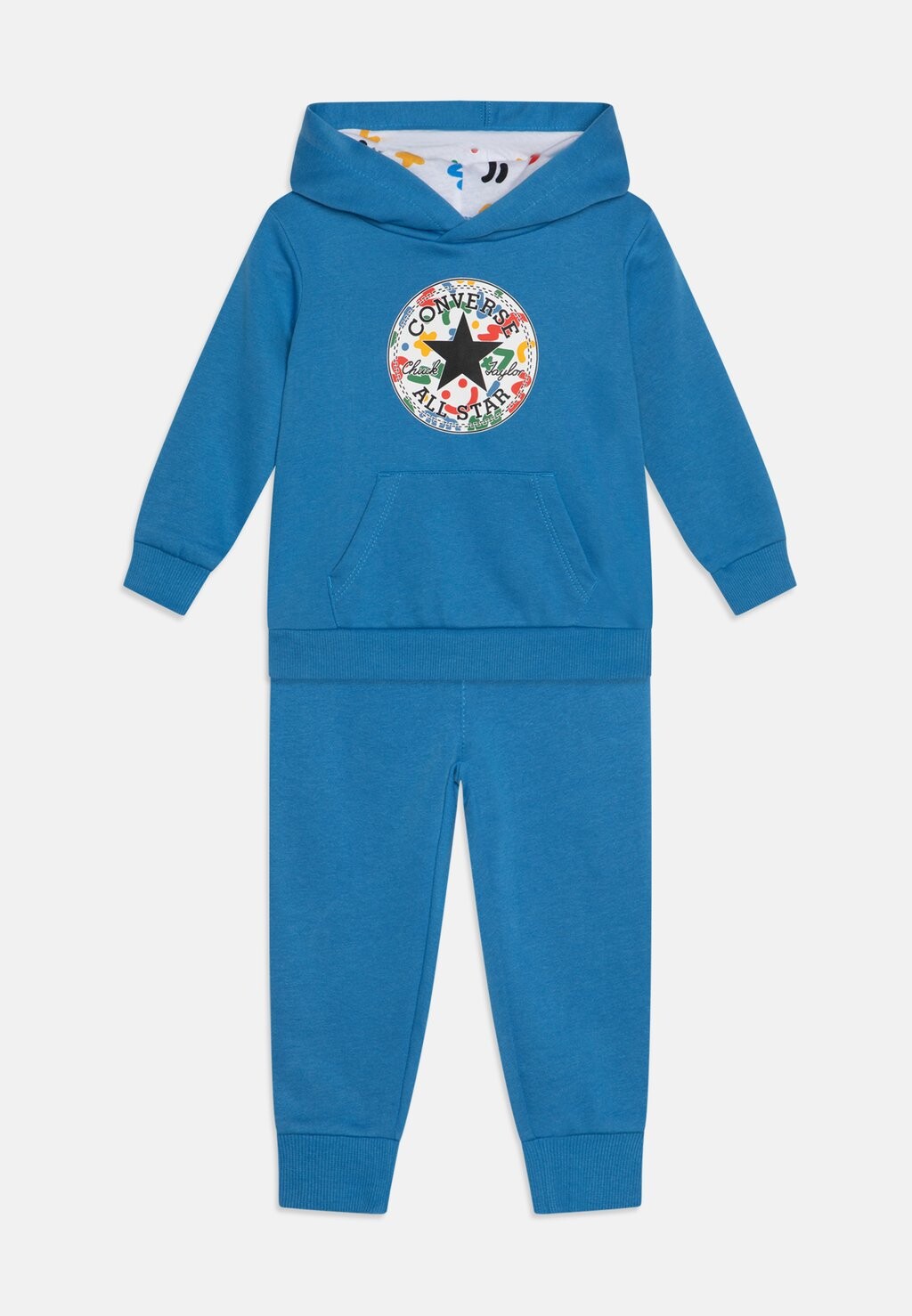 цена Брюки SQUIGGLE HOODIE SET Converse, цвет blue slushy