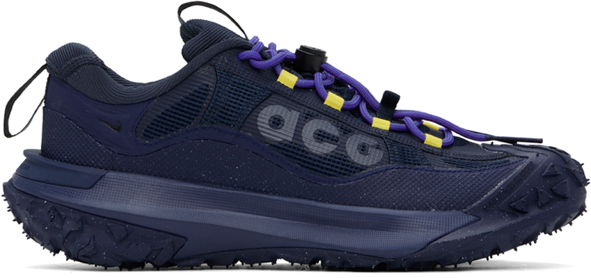 Темно-синие кроссовки ACG Mountain Fly 2 Low GORE-TEX Nike