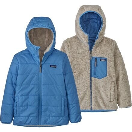 

Двусторонняя куртка Ready Freddy с капюшоном – для мальчиков Patagonia, цвет Blue Bird