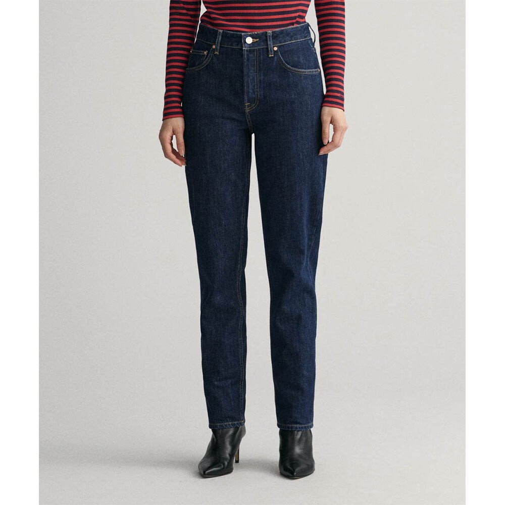 

Джинсы Gant Rigid Straight Fit, синий