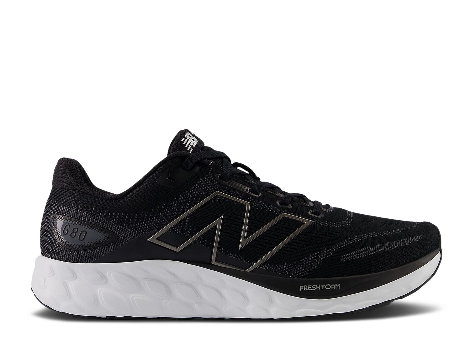 Кроссовки New Balance Fresh Foam 680V8 2E Wide 'Black Magnet', черный кроссовки new balance fresh foam 1880 2e wide black черный