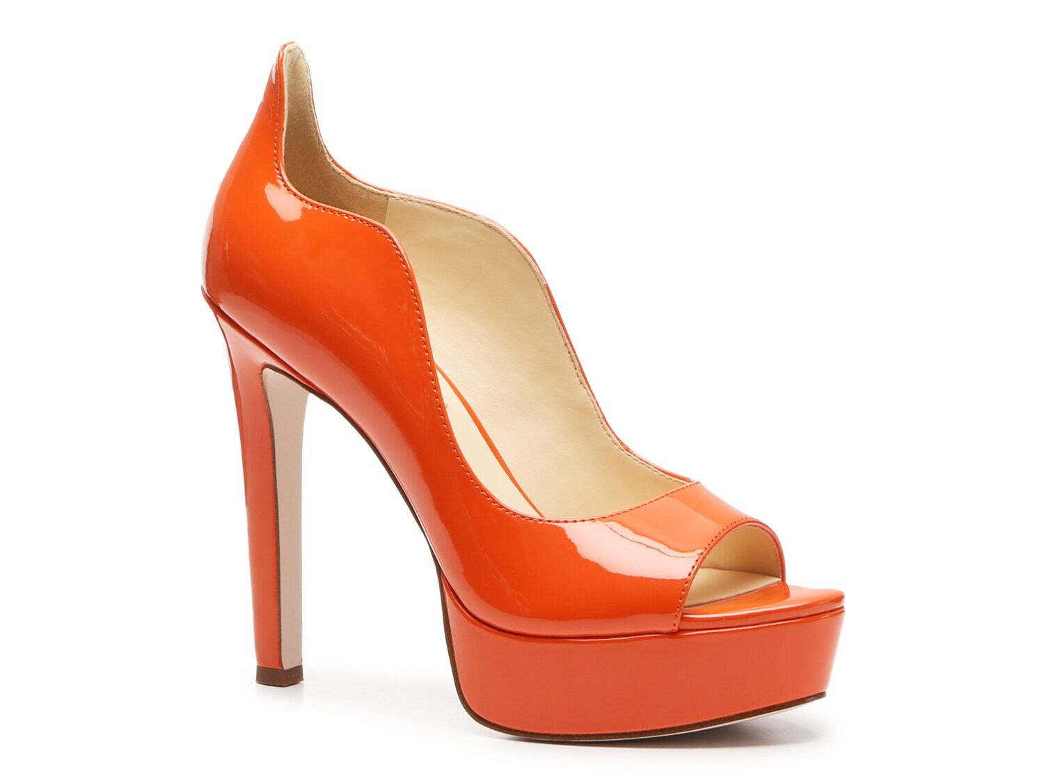 цена Туфли-лодочки Jessica Simpson Benicia на платформе, оранжевый