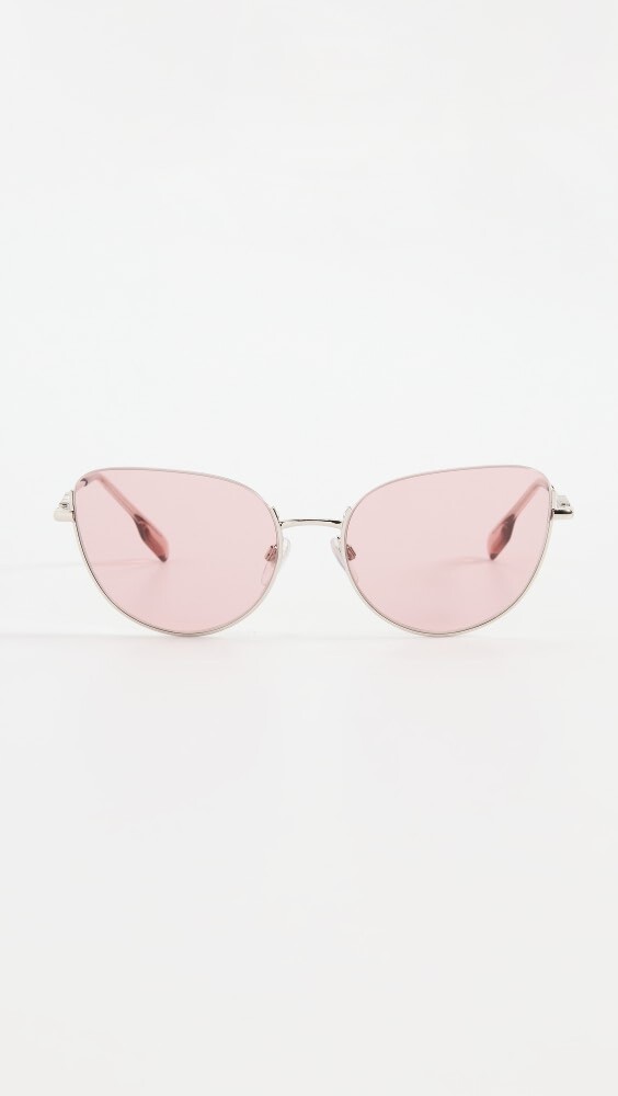 

Солнцезащитные очки Burberry BE3144 Harper, серебряный