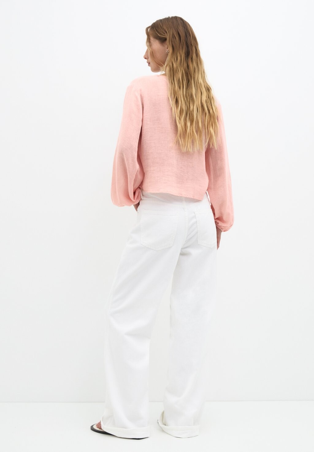 

Блуза PULL&BEAR, розовый
