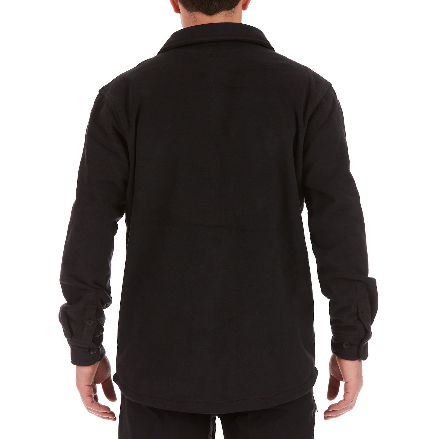 Мужская флисовая куртка-рубашка на подкладке из шерпы Smith's Workwear мужская флисовая куртка на подкладке из шерп victory 40 серый